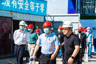 與阜陽共質造！2022年“質量月”走進旭輝雙清江來，點贊房地產開發新標桿
